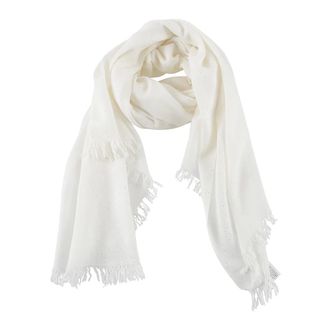 Faliero Sarti Accessoires, Dames, Wit, ONE Size, Wol, Kundy Sjaal