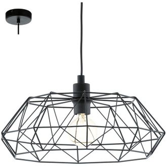 Eglo Eglo 49487 Lampada a sospensione, colore: argento., gl&uuml;hlampe