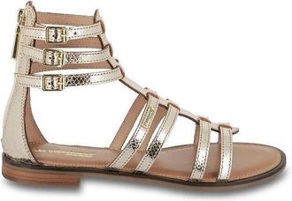 Les Tropeziennes Platte sandalen van leer Hachille