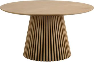 Moloo Mesa de comedor redonda para 4/6 personas &oslash;140 cm roble