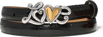 Brighton True Love Belt In Black