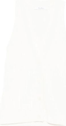 Max Mara Gilet Bimba - Bianco