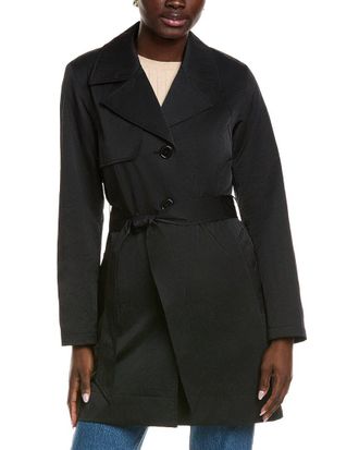 NVLT Nvlt Crinkle Trench Coat