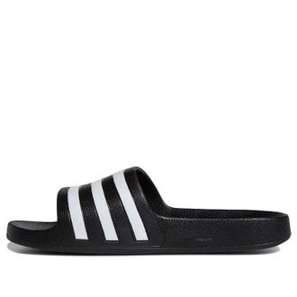adidas (WMNS) adidas Adilette Aqua Slides Black White G28723