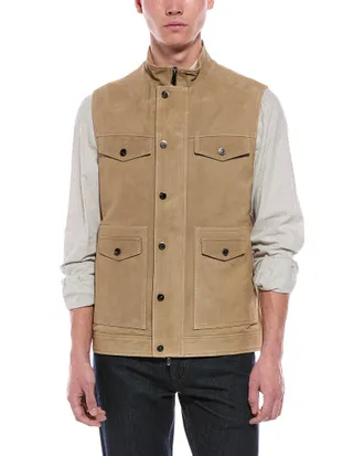 Isaia Suede Vest