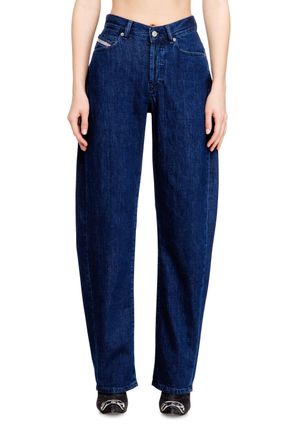 Diesel Relaxed Jeans - 1974 D-Ellz - Jeans - Woman