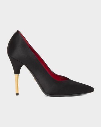 Valentino Garavani Satin Stiletto Pump