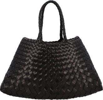 Dragon Diffusion Small Santa Croce Leather Shoulder Bag