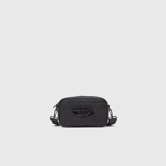 Diesel Holi-D - Crossbody in nylon with internal pocket - Crossbody Bags - Unisex - Black