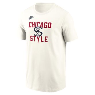 Nike Chicago White Sox Cooperstown 70s Inspired Nike Mens MLB T-Shirt in Brown | N19911KCWS-9V0