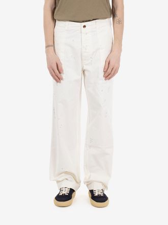 President's Fatigue original Slub cotton Dust off white