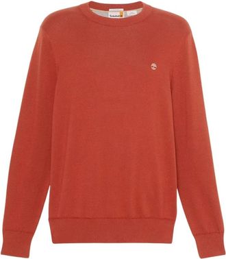 Timberland Rondgebreide trui - Heren - Ronde hals truien - Rood - 2XL - Truien & Vesten
