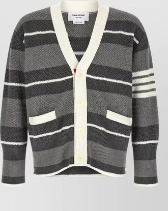 Thom Browne striped cardigan