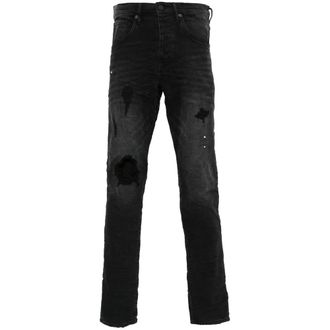 Purple Mid-rise Skinny Jeans