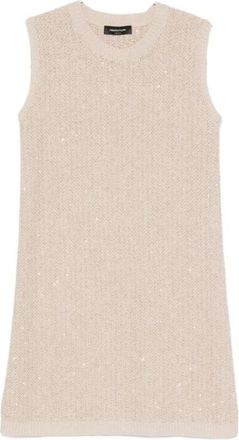 Fabiana Filippi Mujer, Vestidos, Beige, Talla: XS