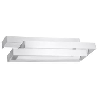 Sollux Lighting L&aacute;mpara de pared blanco acero alt. 10 cm