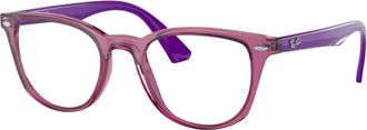 Ray-Ban Glasses, unisex, Pink, Size: 48 MM Vista Optical Frame