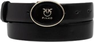 Pinko Cintura - Heren - Riemen - Zwart - L - Leer - Accessoires