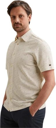 Vanguard Heren, Overhemden, Beige, Maat: L