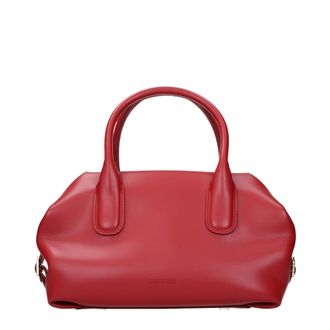 Themoir&egrave; Handtassen Talia Donna Eco Rood/Pepperoncino Leer en leer en leer en leer