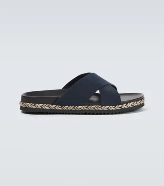 Frescobol Carioca Breno suede espadrille sandals