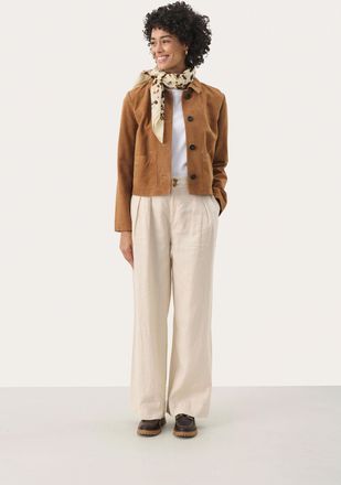 Part Two Leren jas NemaPW Leren jas Baggy fit