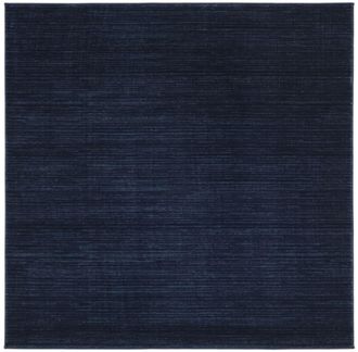Safavieh Alfombra azul marino 122 x 122 cm
