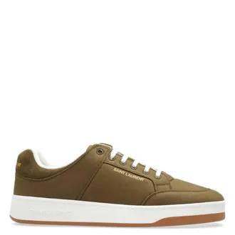 Saint Laurent Gabardine Sl/61 Low-Top Sneakers, Brand Size 43 ( US Size 10 )