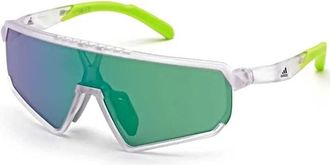 adidas SP0017 26Q Crystal/Green Mirror