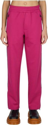 Moncler Colourblock Trainingsbroek - Dames - Straight fit broeken - Roze - M - Broeken