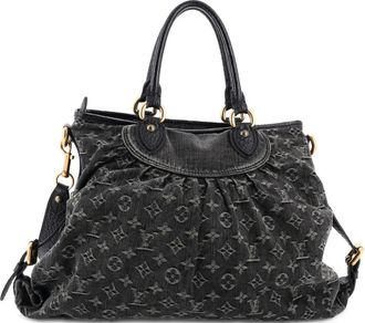 Louis Vuitton Neo Cabby Handbag Denim GM satchel - Zwart