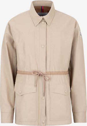 Moncler Safarijacke aus technischem Twill Saulon