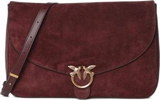 Pinko Love Satchel Big - - Bags - Donna - Rosso - ONE SIZE