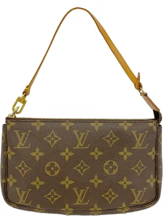 Louis Vuitton Brown Pouch (Pre-Owned)