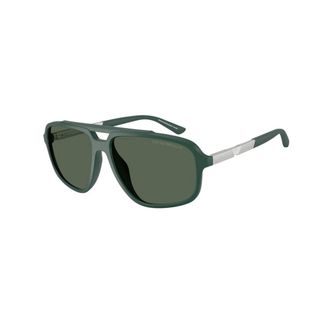 Emporio Armani Sunglasses, male, Green, 59 MM, Authentic Glasses with Top-Notch Service