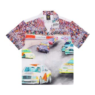 HUF Short Sleeve Shirts - Heren - Korte mouwen Overhemden - Veelkleurig - L - Overhemden