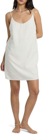 Billabong Summer Love Minidress in Salt Crystal at Nordstrom, Size X-Large