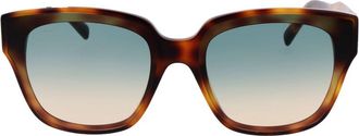 Tod's TOS-1591 Tortoiseshell Acetate Sunglasses - Brown