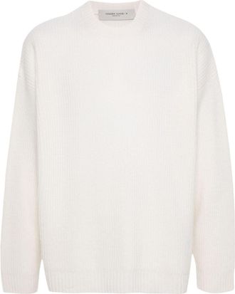 Golden Goose ribbed sweater - men - Wool - S - White