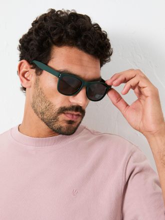 Fat Face FatFace Theo Green Sunglasses