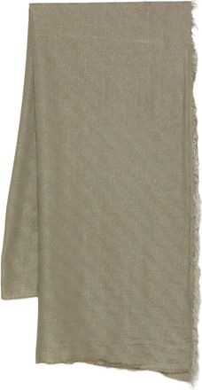 PESERICO Sciarpa con frange - Verde