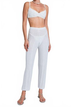 Devon Windsor Sadie Pant In Silver