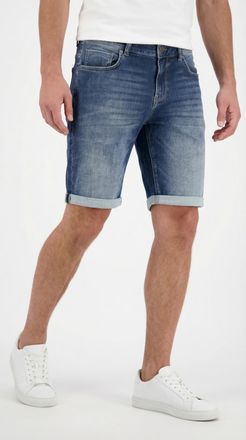 Cars Jeans Jeansshorts CARS JEANS CALIFORNIA Den, Herren, Gr. XXL, N-Gr, blau (schwarz used), Web, Obermaterial: 79% Baumwolle, 20% Polyester, 1% Elasthan, Abrie