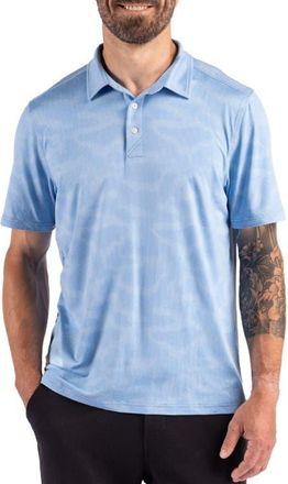 Cutter & Buck Epic Comfort Camo Regular Fit Polo in Atlas at Nordstrom, Size Xxx-Large R