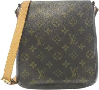Louis Vuitton Pre-owned Cross Body Bags, female, Brown, Size: ONE SIZE Pre-owned Musette Salsa Monogram Shoulder Bag