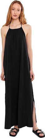 Beyond Yoga Go With The Flow Halter Dress Womens Dress True Black : SM, Elastane/Polyester