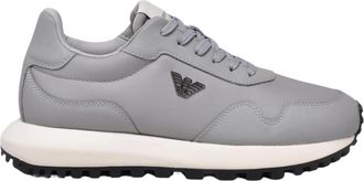 Emporio Armani Sneaker - Heren - Sneakers - Grijs - 40 1/2 EU - Schoenen