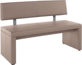 HOME AFFAIRE Sitzbank »Charissa« mit Lehne, Breite 140, 160 oder 180 cm