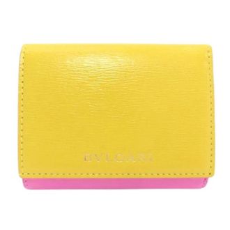 Bulgari Pre-owned Vintage Portemonnee - Dames - Vintage Accessoires - Veelkleurig - ONE Size - Leer - Vintage