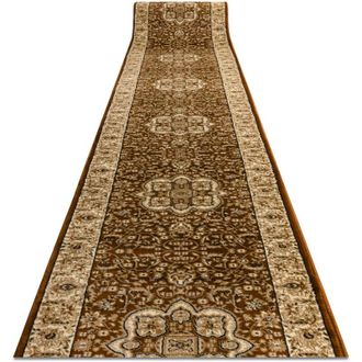 RugsX Rugsx - Runner heat-set royal agy 0521 brown 100 cm brown 100x700 cm